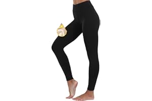 Merlvida Legging Polaire Femme Hiver Pantalon Thermique Chaud et Doux avec Toison Extensible Collant Polaire Taille Haute Épais en Laine de Leggings pour Femme Automne Hiver