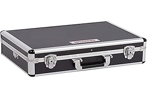 KREATOR KRT640102B - Maletín de alu 460x330x155mm negra