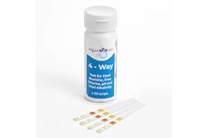 AQUASPARKLE 4-Way Test Strips