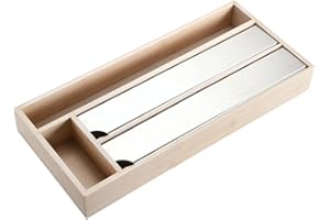 ‎KESPER Kesper | Folienspender, Material: Bambus, Maße: 42 x 19 x 5,4 cm, Farbe: Natur |57041 13