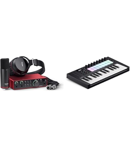 Focusrite Scarlett 2i2 Studio 4th Gen USB Audio Interface Bundle