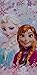 Produktbild Wildspezialitäten Behrens Handtuch Badetuch Strandtuch mit Eiskönigin Elsa und Anna (Disneys Frozen), 100% Baumwolle, 70x140cm (Anna, Elsa, Olaf)