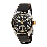 Tudor Herren Armbanduhr Heritage Black Bay Automatik schwarzes Zifferblatt 79733N-0001