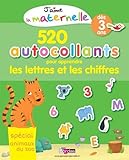Image de J'aime la maternelle - 520 autocollants pour apprendre les lettres et les chiffres - Spécial Animaux du zoo