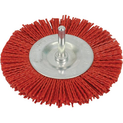 Silverline 589713 Nylon-Scheibenbürste 100 mm, grob