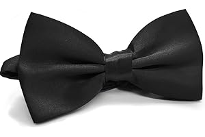 TIutmivo Papillon per Bambini, Cravatta da Ragazzo, Papillon Regolabile in Tinta Unita, per Feste di Matrimonio, Casual, Occasioni di Lavoro