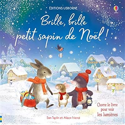 Usborne Brille, brille petit sapin de Noël !
