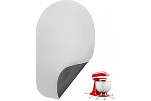 DONGKER Alfombrilla deslizante para mezclador, almohadilla de movimiento de encimera para freidoras de aire, máquinas de café, batidora de pie