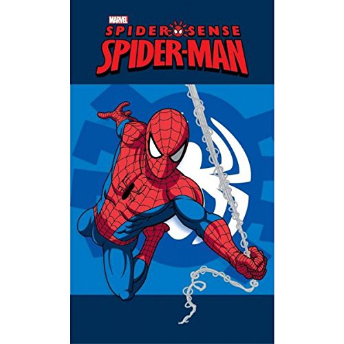 Handtuch-40-x-60cm-Spiderman-aus-100-Baumwolle