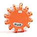 Produktbild LED Batterie Warnleuchte Warnblinkleuchte mit Magnet und 12LEDs für Auto Notfall Pannenhilfe (orange)