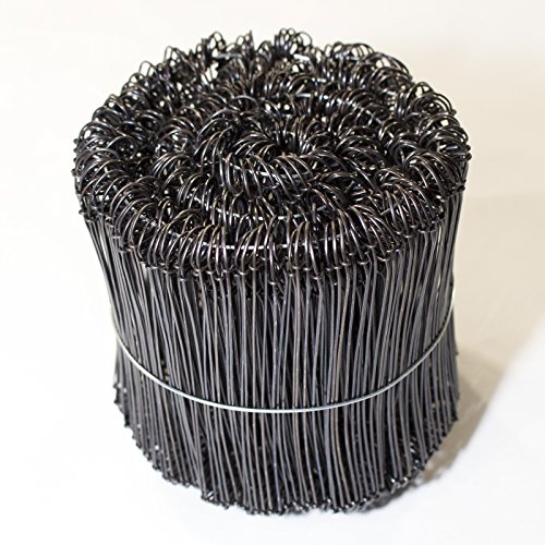 Preisvergleich Produktbild Sackverschluss 500 St. 1x120mm Betonbindedraht Ösendraht Rödeldraht Wire Ties