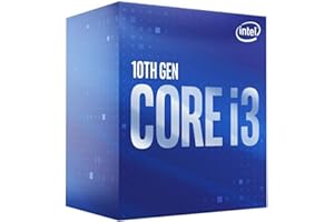 Intel® Core™ i3-10100F, processore desktop, per sistemi desktop a 10 core fino a 4,3 GHz sbloccato senza grafica del processore LGA1200 (chipset Intel® serie 400) 65 W
