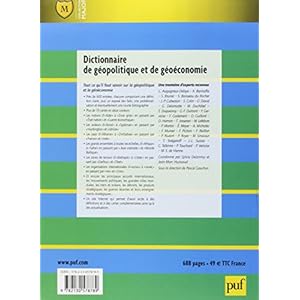 Dictionnaire de géopolitique et de géoéconomie Livre en Ligne - Telecharger Ebook