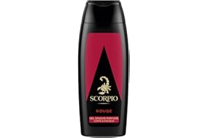 Scorpio - Gel Douche Corps Homme - Collection Rouge - Flacon 250 ml