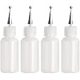 Ultra-fine Tip Glue Applicator 4 Piece - Refillable 14ml Bottles - Perfect for Papercraft, Cardmaking and Scrapbooking Projects - Great for Delicate Detail and Embellishments by Crafter's Companion…