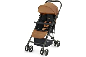 RECARO Kids, Easylife Elite 2, Passeggino Reclinabile, Passeggino da Viaggio con Meccanismo di Ripiegamento a una Mano, Parasole, Ergonomico, per Bambini di 3 Anni (Max 15 kg), Select Sweet Curry