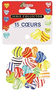 Kim'play - 9045 - Billes - 15 Cœurs