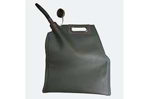 UVCMDUI Bidon Ġãṣôliňa 5L 10L 20L 30L, Garrafa Ġãṣôliňa Plegable Portátil, Bidones de Plastico TPU Flexible, Garrafa de Emergencia Al Aire Libre con Boquilla para Automóvil Motocicleta,5L(40x36cm)