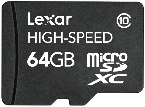 Lexar 64GB microSDXC Speicherkarte ohne SD Adapter - LSDMI64GABEUC10