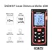 Produktbild SNDWAY SW-E60 60 Mt Handheld Laser Entfernungsmesser Entfernungsmesser Trena Laser-entfernungsmesser Laser-bandmaß Entfernungsmesser (farbe: schwarz und rot)
