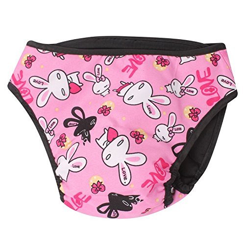 Dog Sanitary Pantie,Unisex Female Male Pet Dog Dogs Hygienic Sanitary Diaper Pant Brief Physiological Panty for Medium Large Dog Nappy Pants/Diaper Underwear