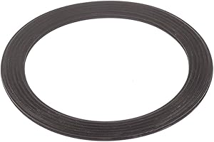 GASTROTEILESHOP Joint plat extérieur 82 mm caoutchouc VPE 1 épaisseur 3 mm intérieur 68 mm