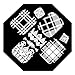 Born Pretty Nail Art Stamping Image Plate Stylish Plaid Stripe Pattern QA96