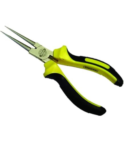 Pinze A Becchi Tondi TOTAL Mini 115mm - Per Gioielli Ed Elettronica, Cromo Vanadio, Manico Bimateriale - Foto 3