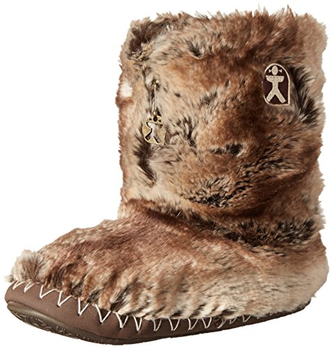 Bedroom Athletics Women's Cole Faux Fur Boot, Loris, Medium/7-8 M US