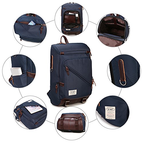 ZUMIT Laptop Rucksack Business Schulrucksack f  r bis zu 14 Zoll Notebook Computer Uni Studenten Outdoor Sport Reise Daypack Backpack Wasserabweisend 