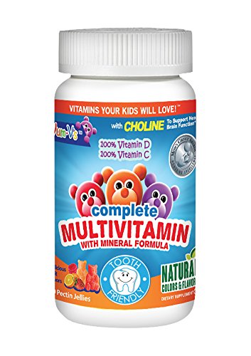 Preisvergleich Produktbild Multivitamin-Komplett + Mineral Formula, Fruchtaromen, 60 Gummibärchen - Yum-V