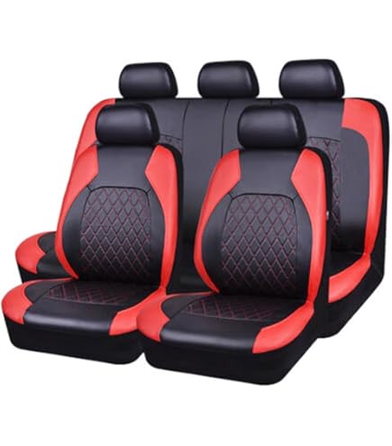 Housses De Siège Auto Sur Mesure Pour Opel Corsa Edition/GS Line 2019-2025 - Cuir Synthétique, Imperméable, 4 Saisons