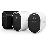 Arlo Pro 5 Telecamera Wi-Fi Esterno & Stazione Base Smart Hub, 2K HDR, 160°, Visione Notturna Colori, Sirena, Rilevamento Mov