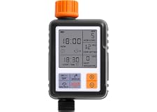 EGARDENKART Sprinkler Timer,Water Timer Digital Programmable Garden Lawn Hose Faucet Timer Irrigation System Controller/Child