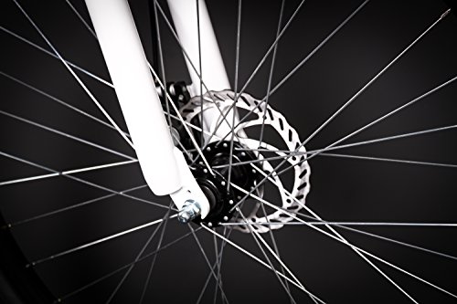 28″ Zoll Alu MTB Crosser Fahrrad MIFA SHIMANO 21 Gang Scheibenbremse Disc black - 8