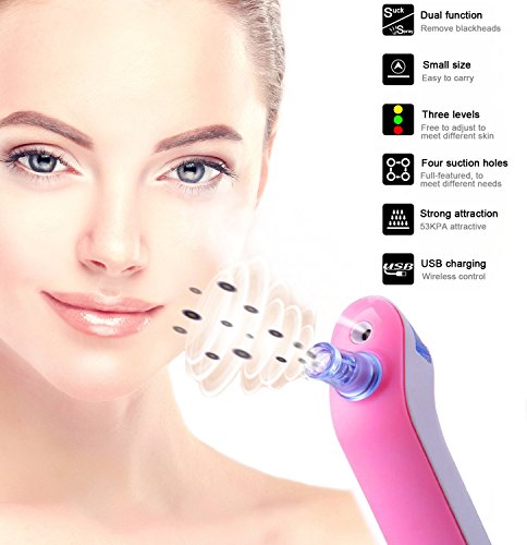 Preisvergleich Produktbild Silaite Professional multifunktionale Microdermabrasion System entfernen abgestorbene Hautschüppchen und Mitesser Akne, glätten Falten, saubere Schmutz übermäßige Pore Werkzeug elektrische Gesicht Akne Mitesser Reiniger Entferner blättert und taucht die Haut und nutzt Pore Vakuum Extraktion bis zur Förderung der Gesundheit & Gesichtsbehandlung Hauterneuerung