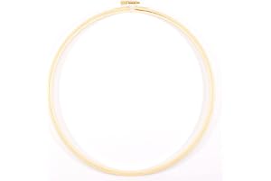 Vaessen Creative Bambu hantverksbroderi drömfångare korsstygn ram Macrame vägghängande ring virkad bohemisk dekoration naturl