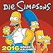 Produktbild Die Simpsons Wandkalender 2016: 2016 Spasskalender