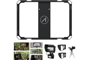 Accsoon CEPC-05 PowerCage Kit für iPad mini 6. On-Kamera-Überwachung, Kaltschuh-Montagepunkte, Mikrofon-LED-Funksender