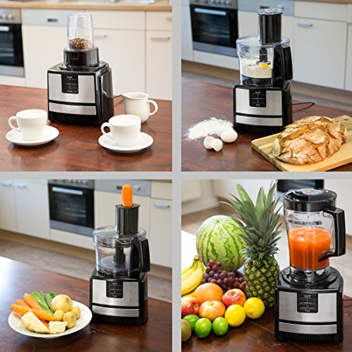 Ultratec Küchenmaschine KM600 mit umfangreichen Zubehör-Set / 600 Watt - 4