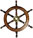 Produktbild Ectoria 45,7 cm Schiff Rad Holz: Pirate Boot Nautisches Angeln