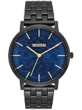 Nixon Unisex Erwachsene Analog Quarz Uhr mit Edelstahl Armband A1057-2734-00