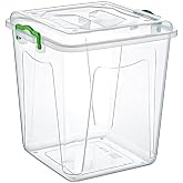 Transparent Deep Food Storage Box 15 Lt Multi Color