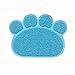 Produktbild Pet Katzenstreu Matte, Trapper Mat, Lebensmittel, Kitty Katzentoilette Catcher mit Scatter Kontrolle Einfach Abzusaugen und Abwischen-60*45Cm,Blue