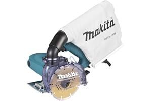 Makita Piła do Płytek, Niebieski/Czarny, 125 mm, 40 mm