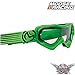 Produktbild Moose Kinder Motocross Brille Crossbrille Goggle Schwarz Blau Grün Orange Gelb Rot Qualifier Slash (Grün)
