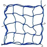 Luggage Net Elastic 40X40cm Blue Helmet Net Item Net