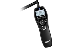 ayex Timer-Fernauslöser AX-3 Kompatibel mit Sony S2 zB A7SIII A7RIV A9 A7R A6500 A58 NEX-3N DSC-HX400 DSC-RX100 Low/High Speed Serienbilder Langzeitbelichtung Bulb zeitgesteuertes Auslösen