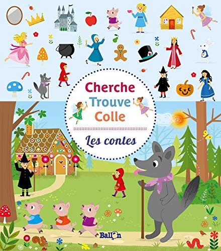 J'observe et je colle - Les contes J'observe et je colle - Les contes