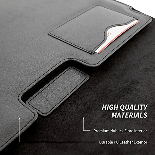 Microsoft Surface Pro 3 / Pro 4 Tasche (Schwarz), Snugg™ – Luxuriöse Schutzhülle mit lebenslanger Garantie - 4